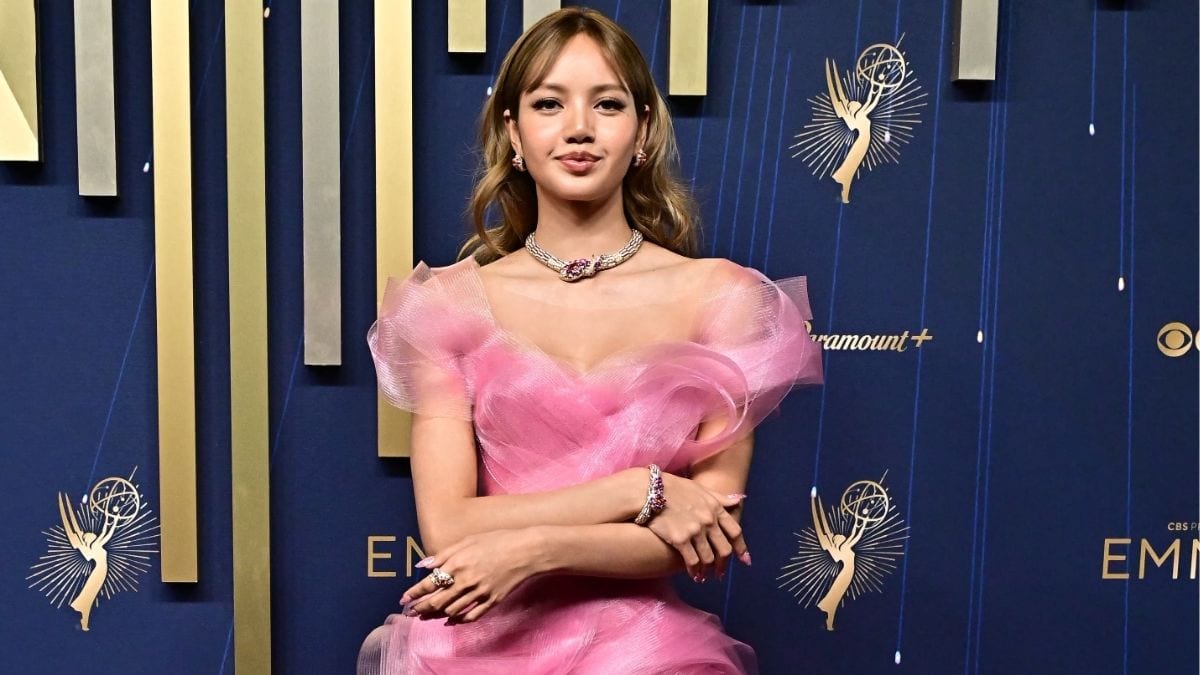 BLACKPINK Lisa at the 2025 Emmy Awards